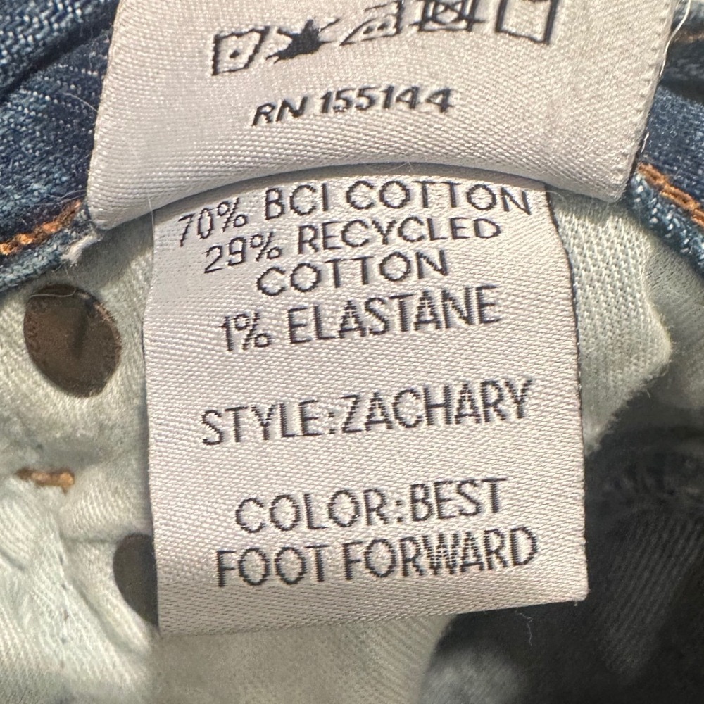 Boyish Zachary Denim Skinny Jeans Size 26 Best Foot Forward View 5